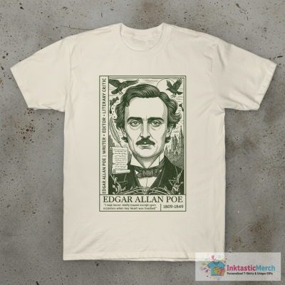 Edgar Allan Poe Literary Giant T-Shirt