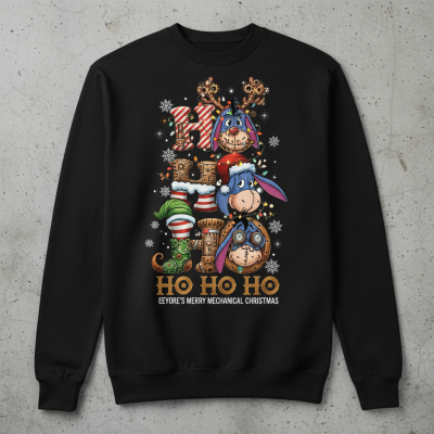 Eeyore HO HO HO Christmas shirt