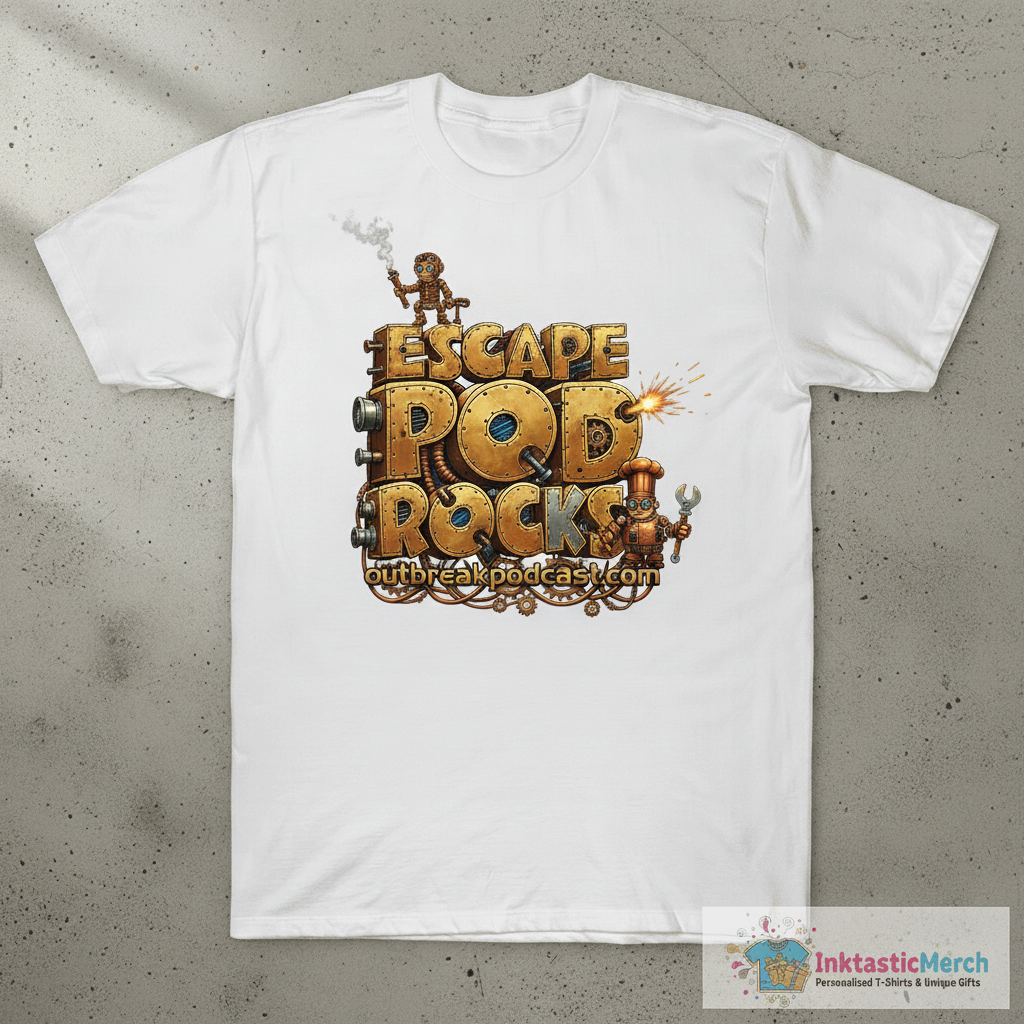 Escape Pod Rocks! T-Shirt 1 Escape Pod Rocks! T-Shirt