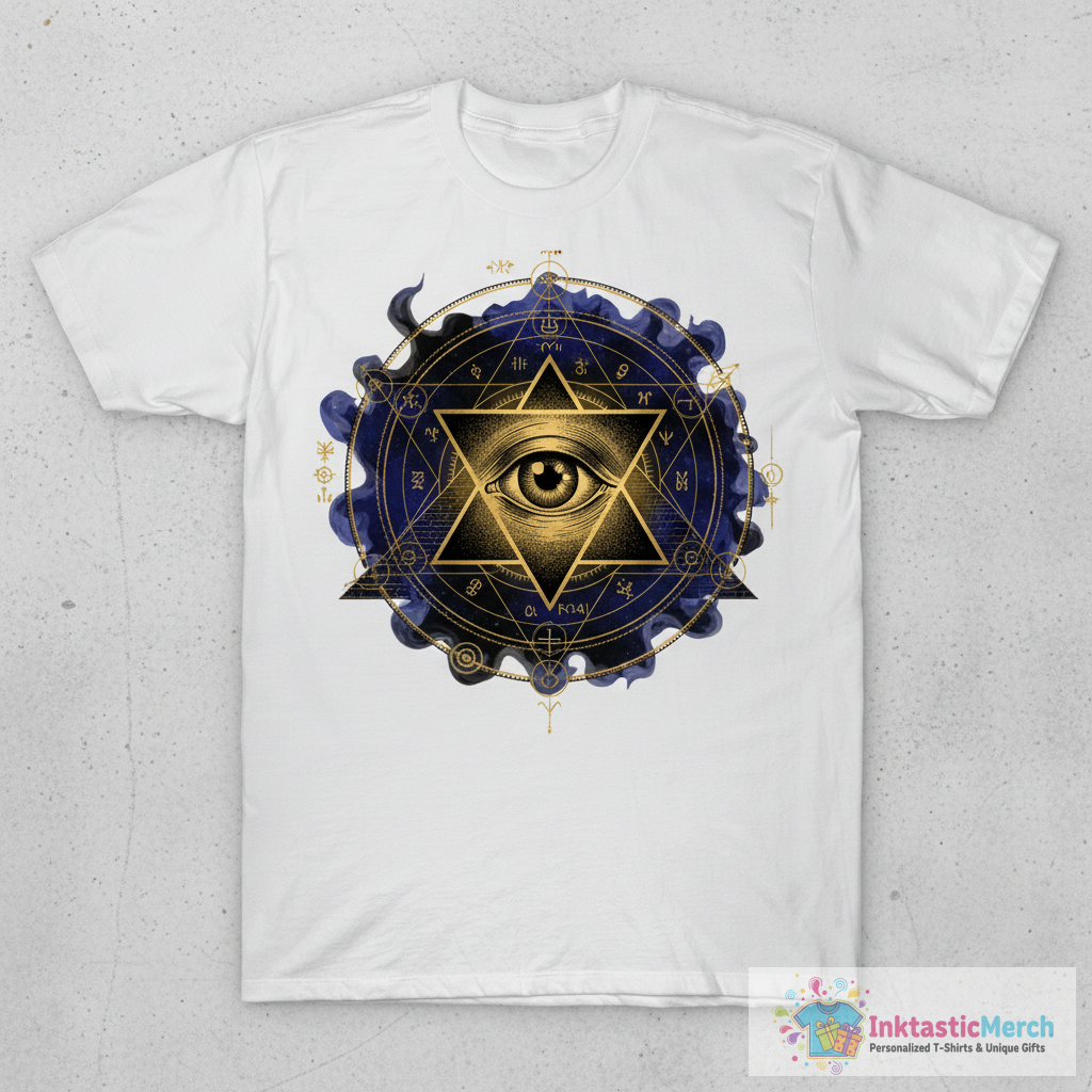 Eye of Illuminati T-Shirt 1 Eye of Illuminati T-Shirt