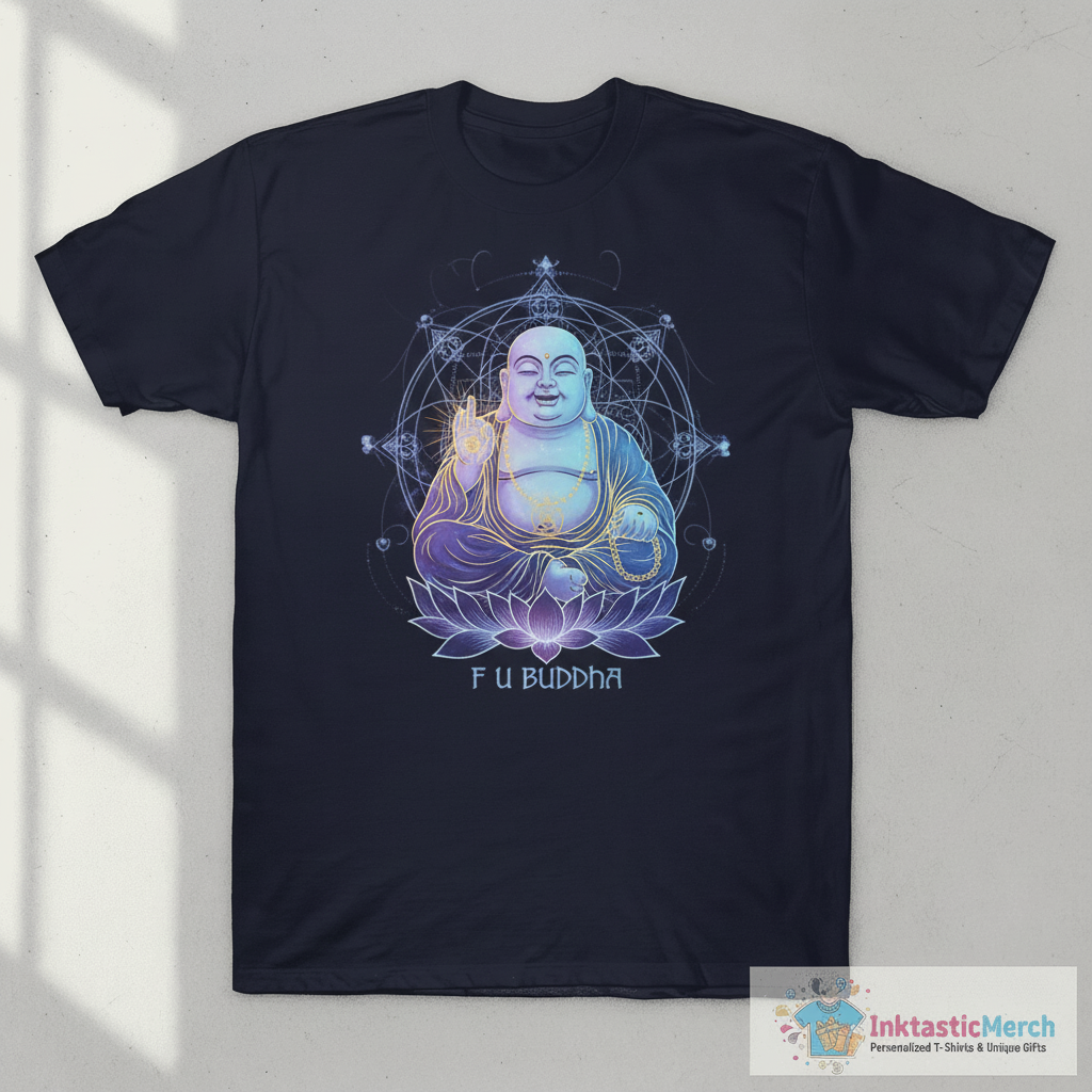 F U Buddha T-Shirt 1 F U Buddha T-Shirt
