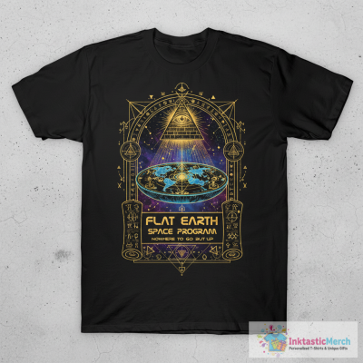 Flat Earth Space Program T-Shirt