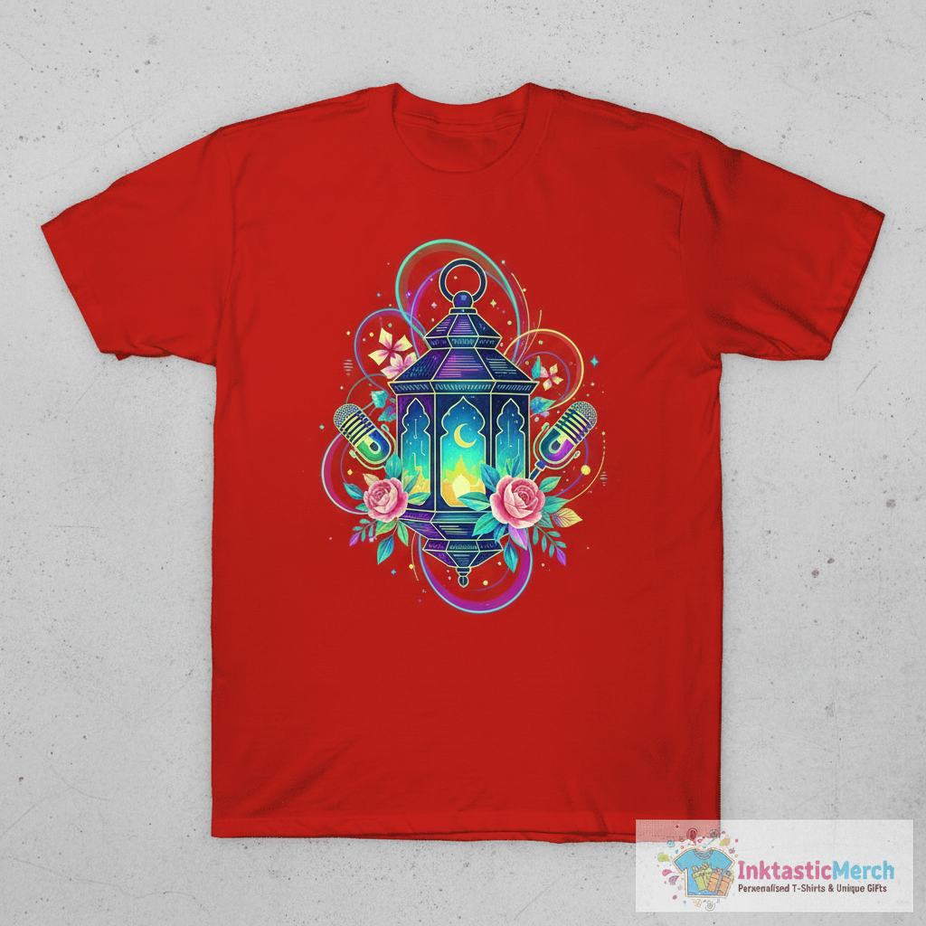 Floral Arabic - Pod of Joy T-Shirt 1 Floral Arabic - Pod of Joy T-Shirt