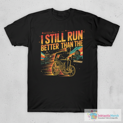 Funny Government Wheelchair Disability Handicap Amputee T-Shirt