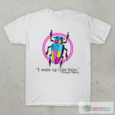 Funny Literary Metamorphosis Kafka Bug T-Shirt