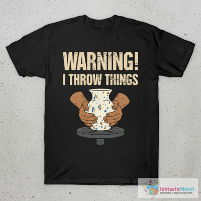 Funny Pottery Wheel Design T-Shirt