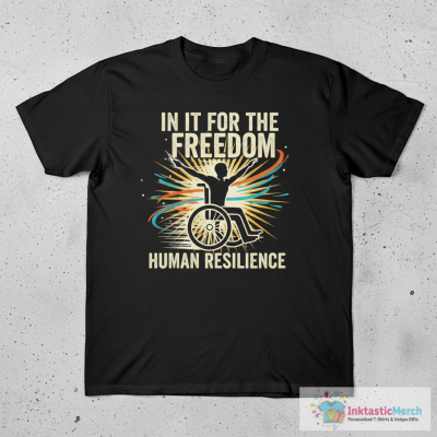 Funny Wheelchair In It For The Parking T-Shirt