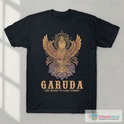 Garuda The Mount Of Lord Vishnu T-Shirt