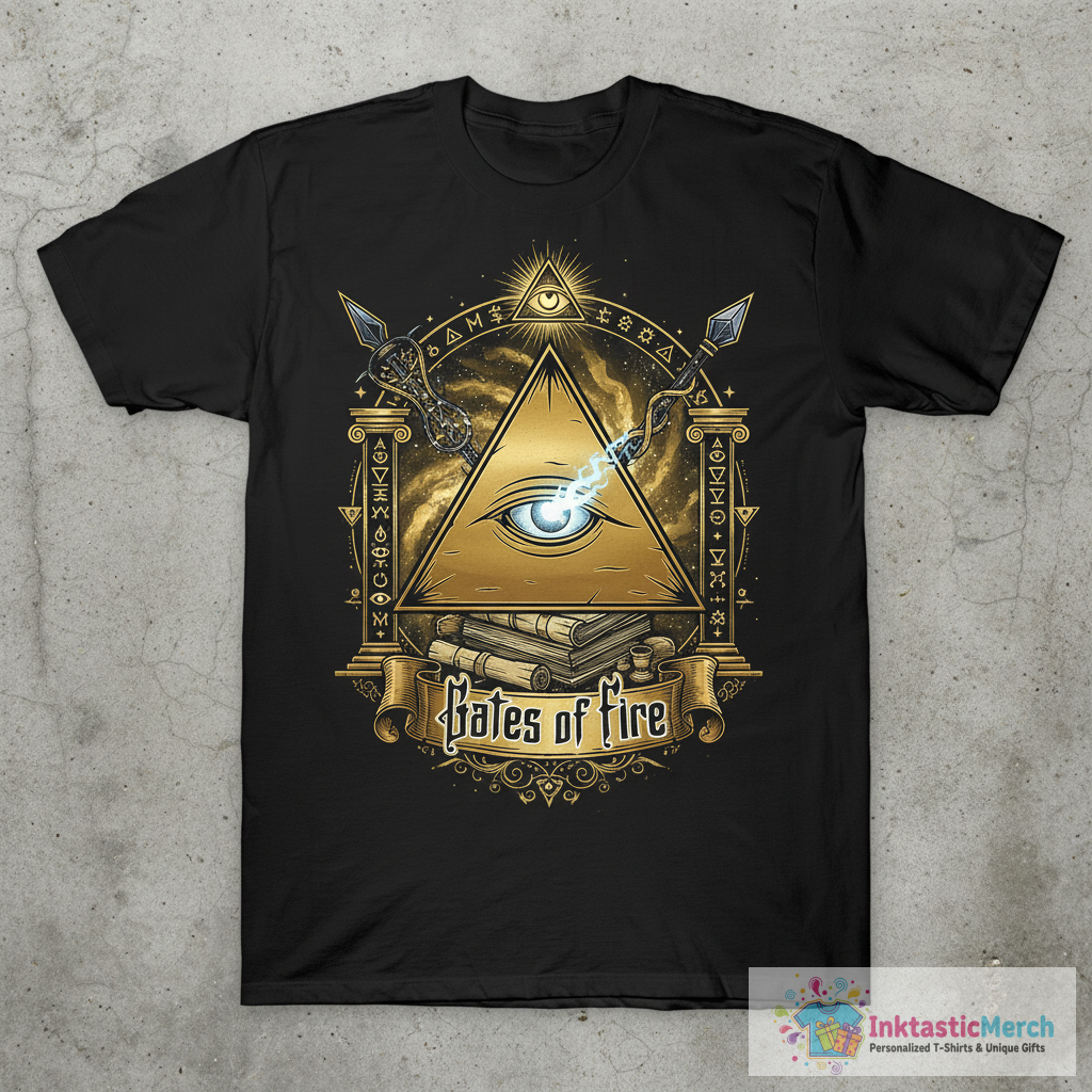 Gates of Fire Illuminati T-Shirt 1 Gates of Fire Illuminati T-Shirt