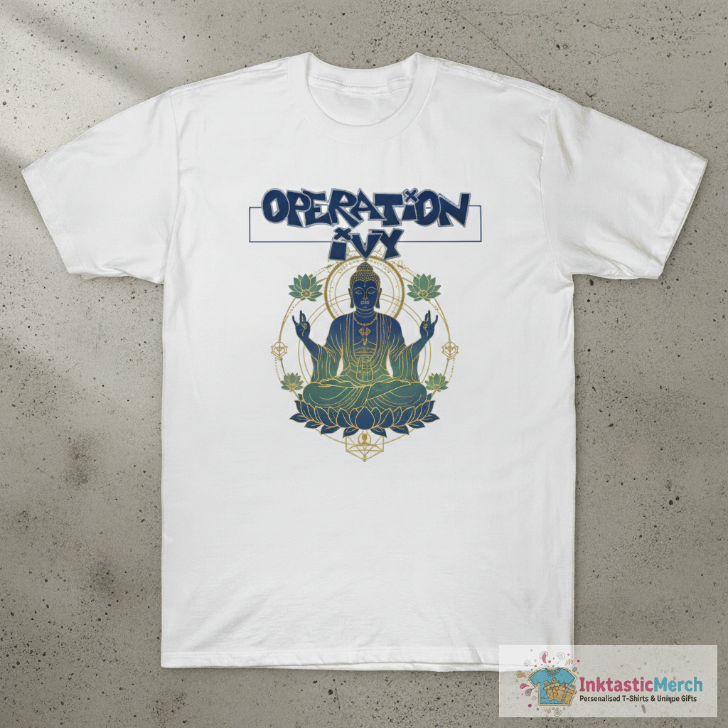 Gautama Buddha Blue T-Shirt 1 Gautama Buddha Blue T-Shirt