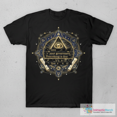 Government Conspiracy Theory - Deep State T-Shirt