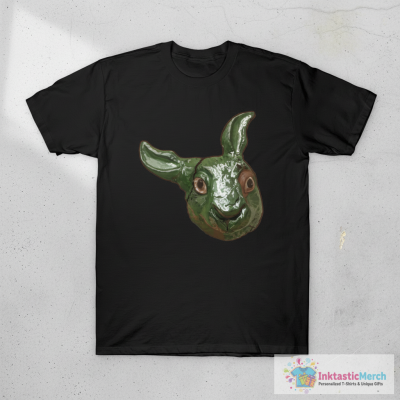 Green Rabbit, Ears Up! T-Shirt
