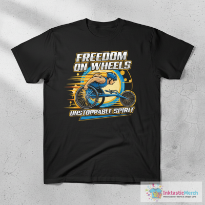 Guilty Of Speeding Wheelchair Racing Wheelchair Runner T-Shirt