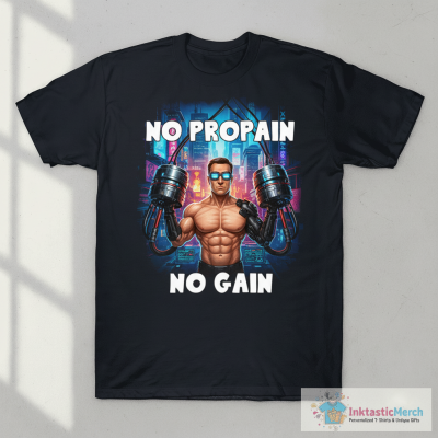 Hank Hill no propain no gain shirt