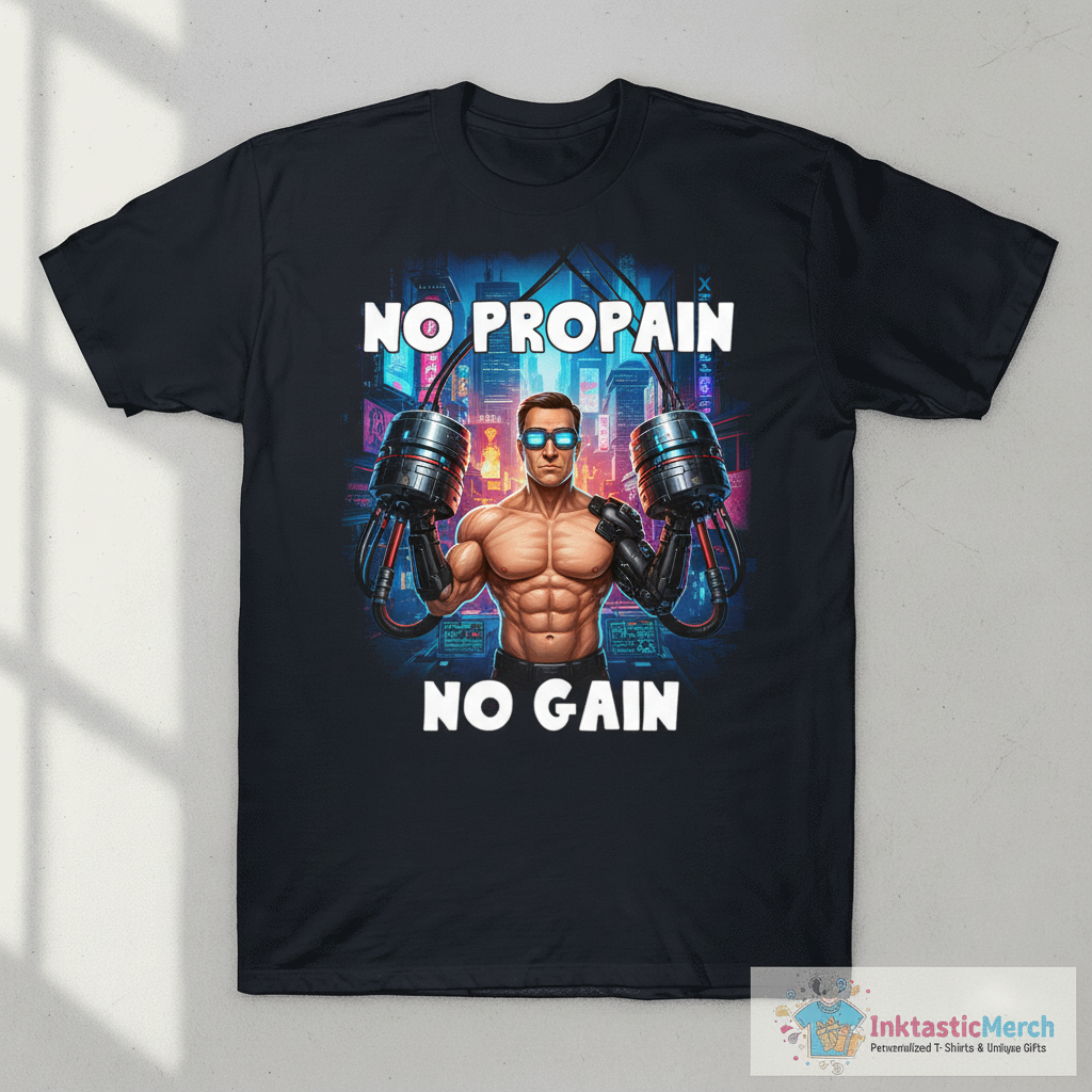Hank Hill no propain no gain shirt 1 Hank Hill no propain no gain shirt