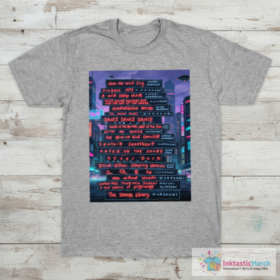 Haruki Murakami Book Fan T-Shirt