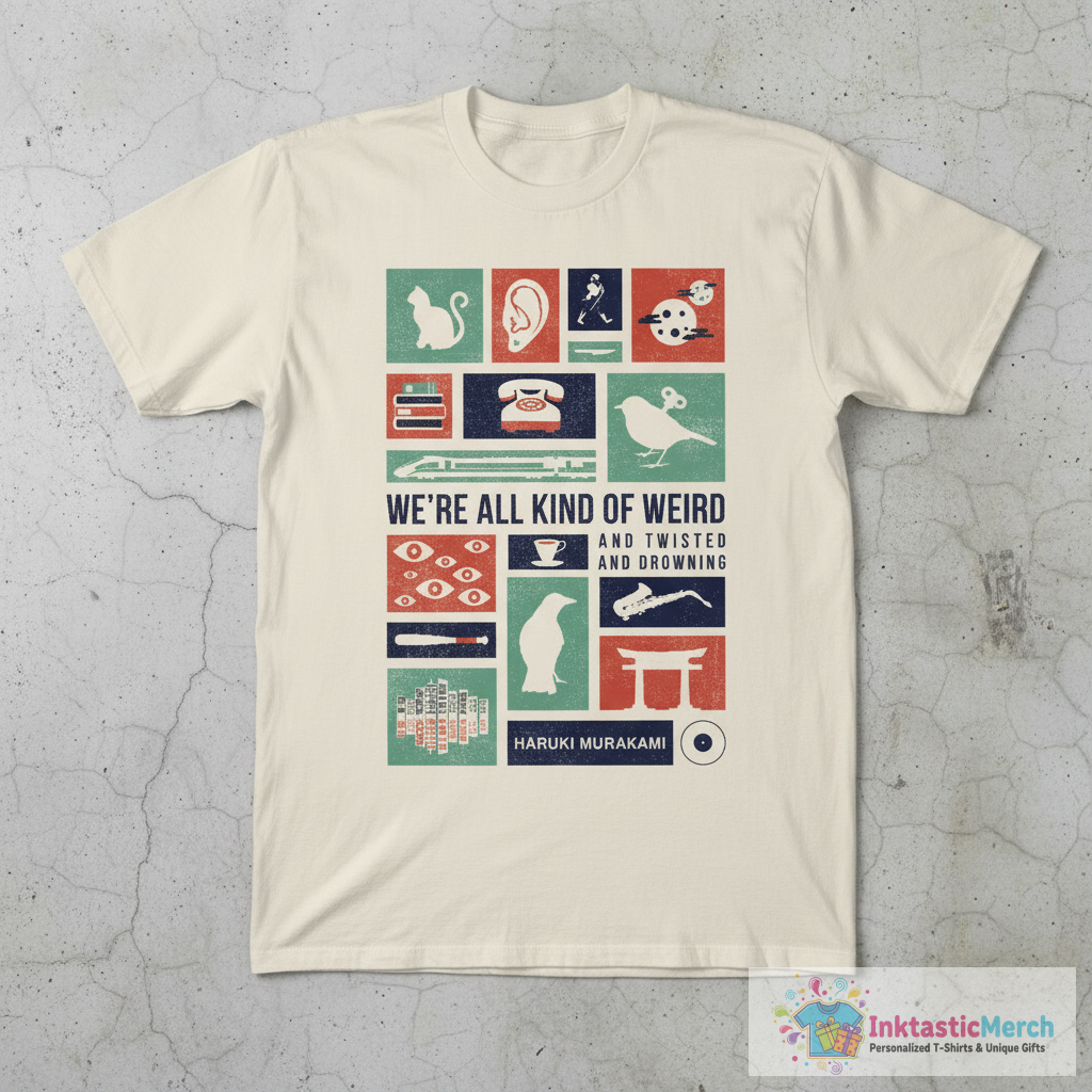 Haruki Murakami T-Shirt 1 Haruki Murakami T-Shirt