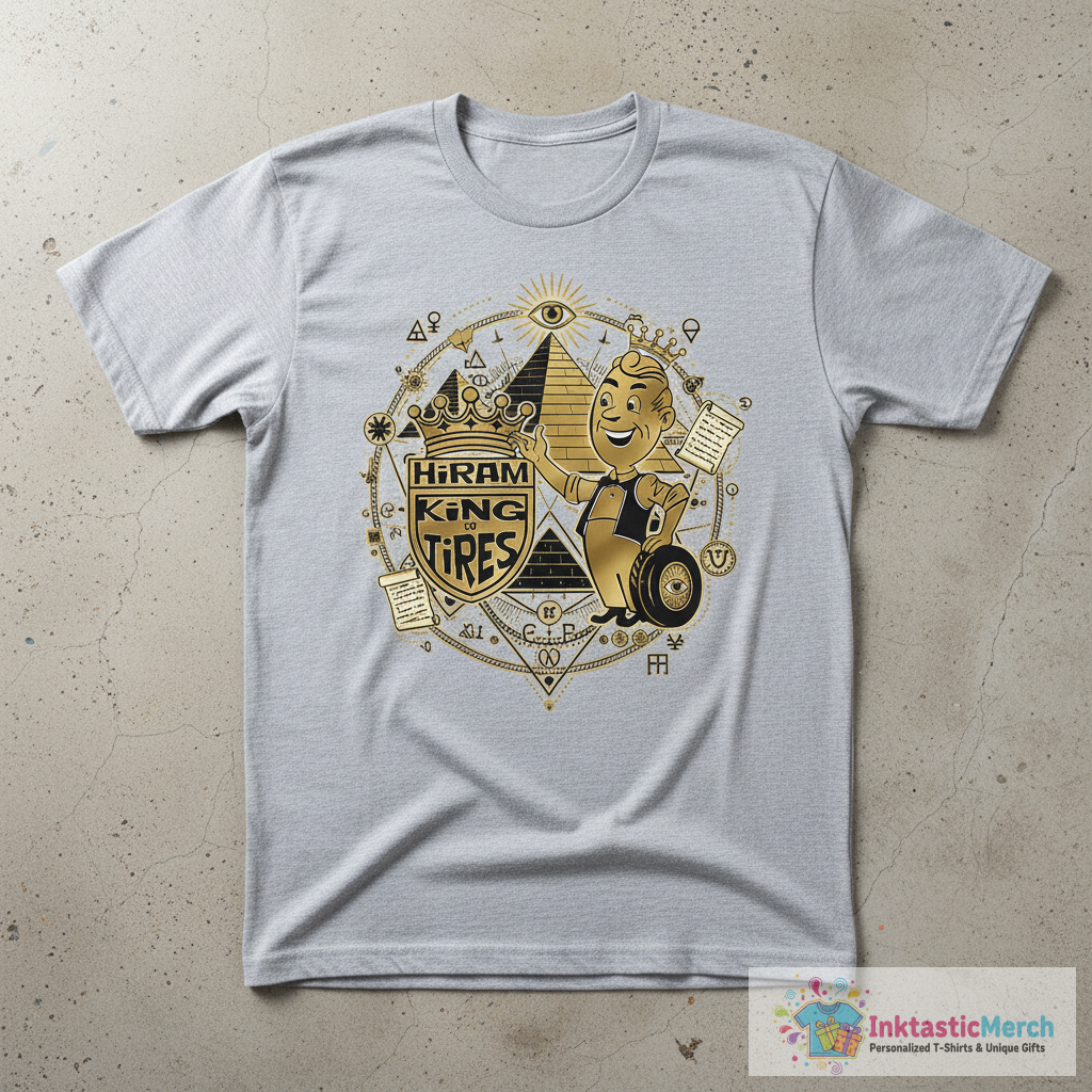 Hiram King of Tires T-Shirt 1 Hiram King of Tires T-Shirt