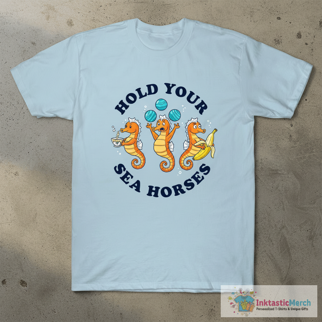 Hold Your Sea Horses T-Shirt 1 Hold Your Sea Horses T-Shirt