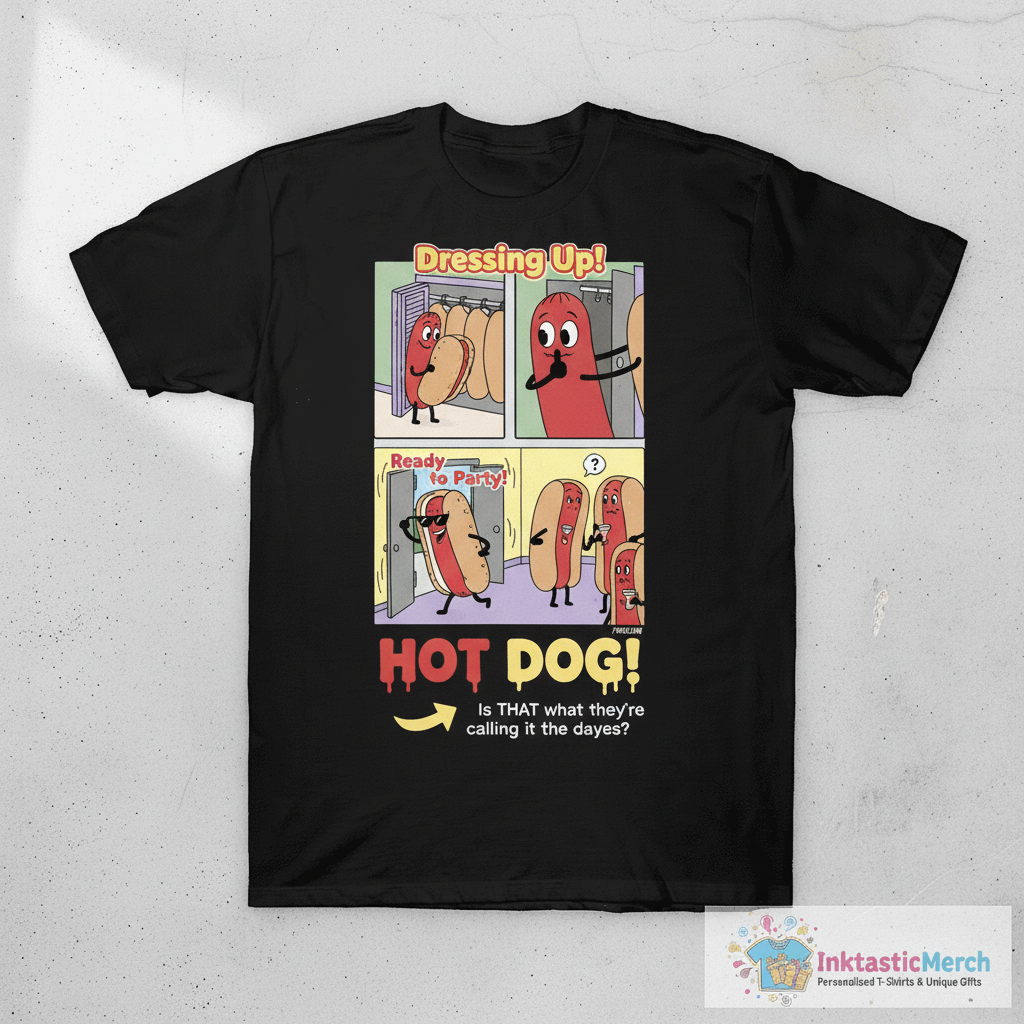 Hot Dog! T-Shirt 1 Hot Dog! T-Shirt