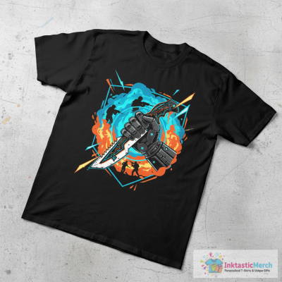 Huntsman Knife CSGO Gaming T-Shirt