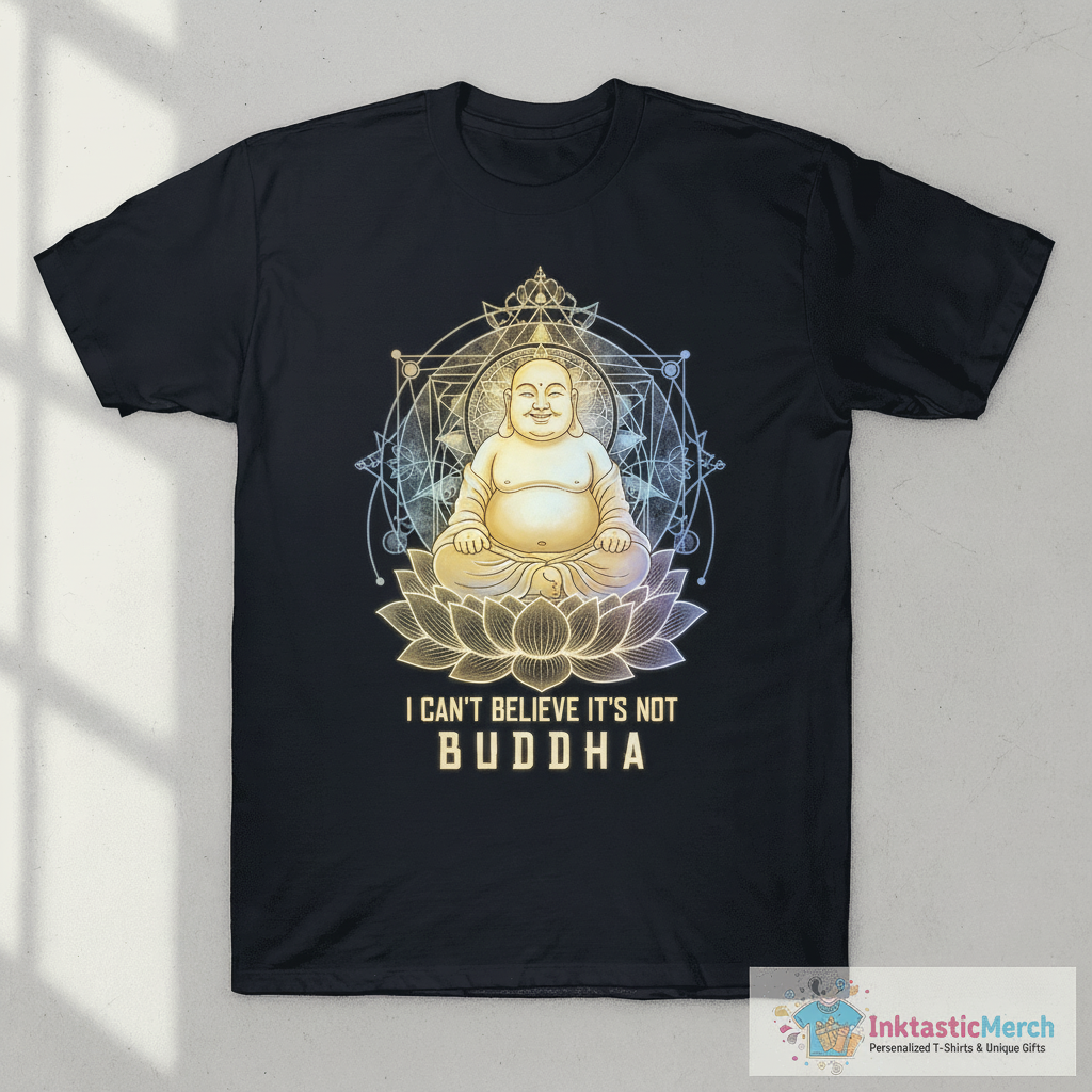I Can't Believe It's Not Buddha T-Shirt 1 I Can't Believe It's Not Buddha T-Shirt