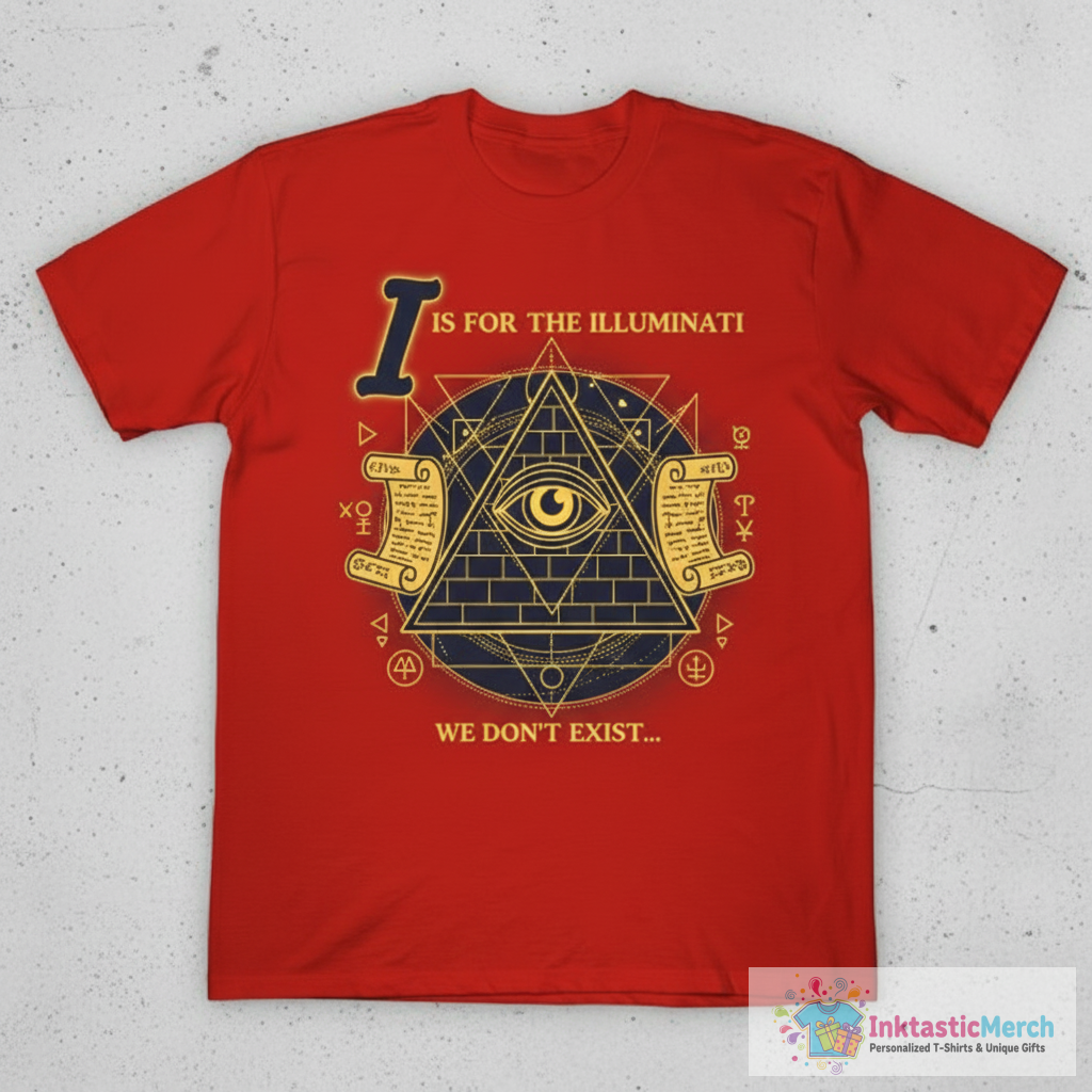 I IS FOR ILLUMINATI T-Shirt 1 I IS FOR ILLUMINATI T-Shirt
