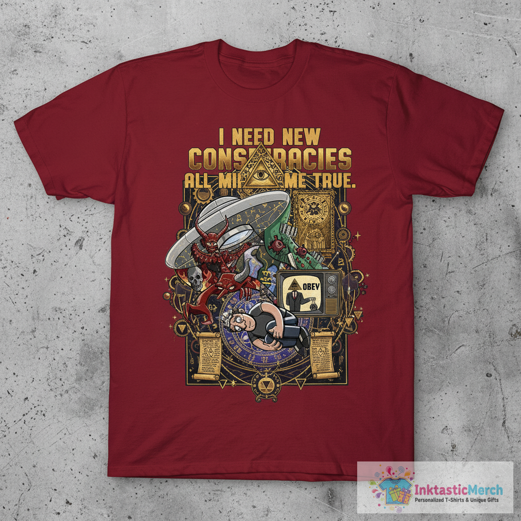 I Need New Conspiracies T-Shirt 1 I Need New Conspiracies T-Shirt