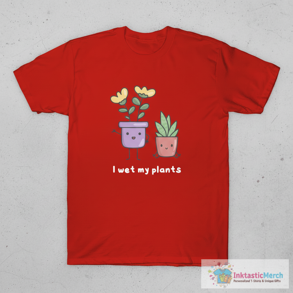 I wet my plants - pun life T-Shirt 1 I wet my plants - pun life T-Shirt