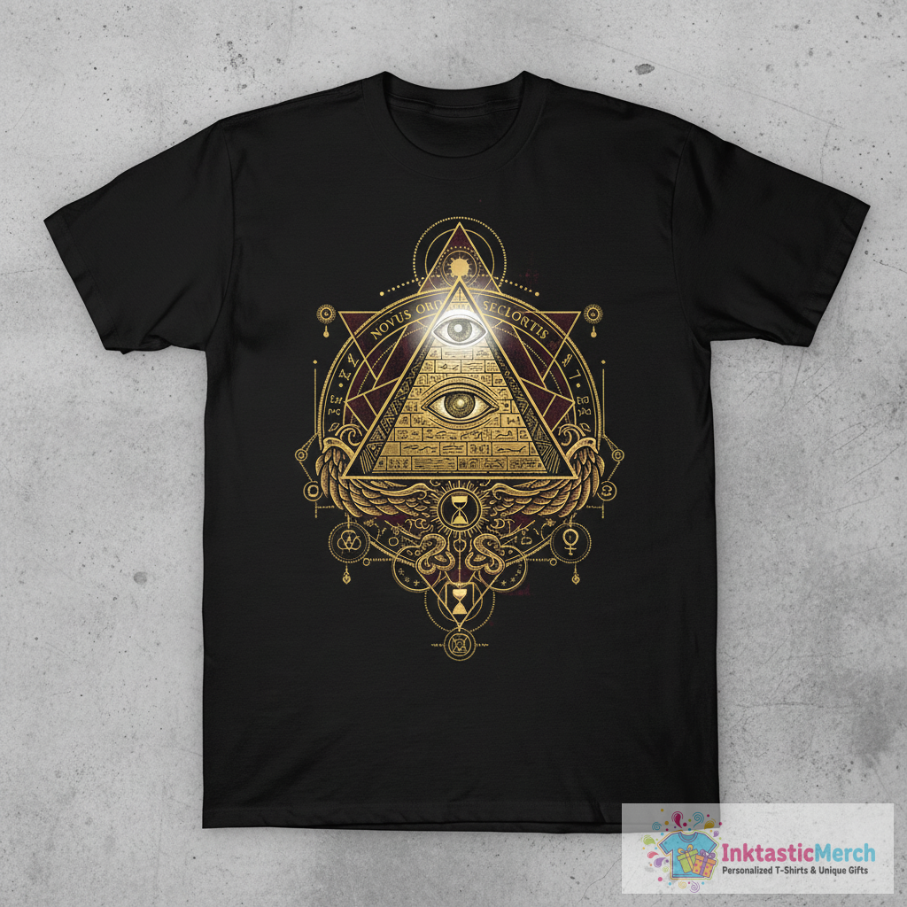 Illuminati All Seeing Eye T-Shirt 1 Illuminati All Seeing Eye T-Shirt