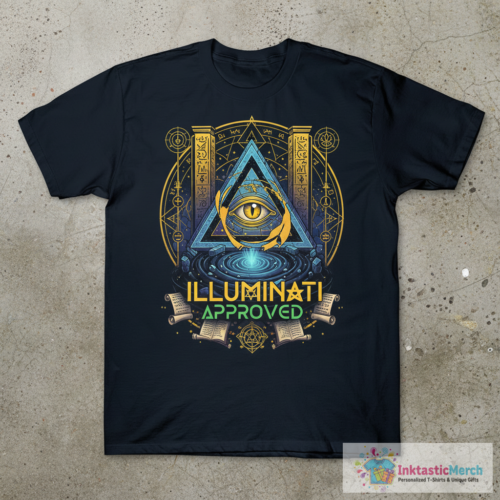 Illuminati Approved T-Shirt 1 Illuminati Approved T-Shirt