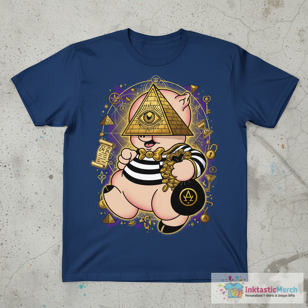 Illuminati Burglar T-Shirt 1 Illuminati Burglar T-Shirt