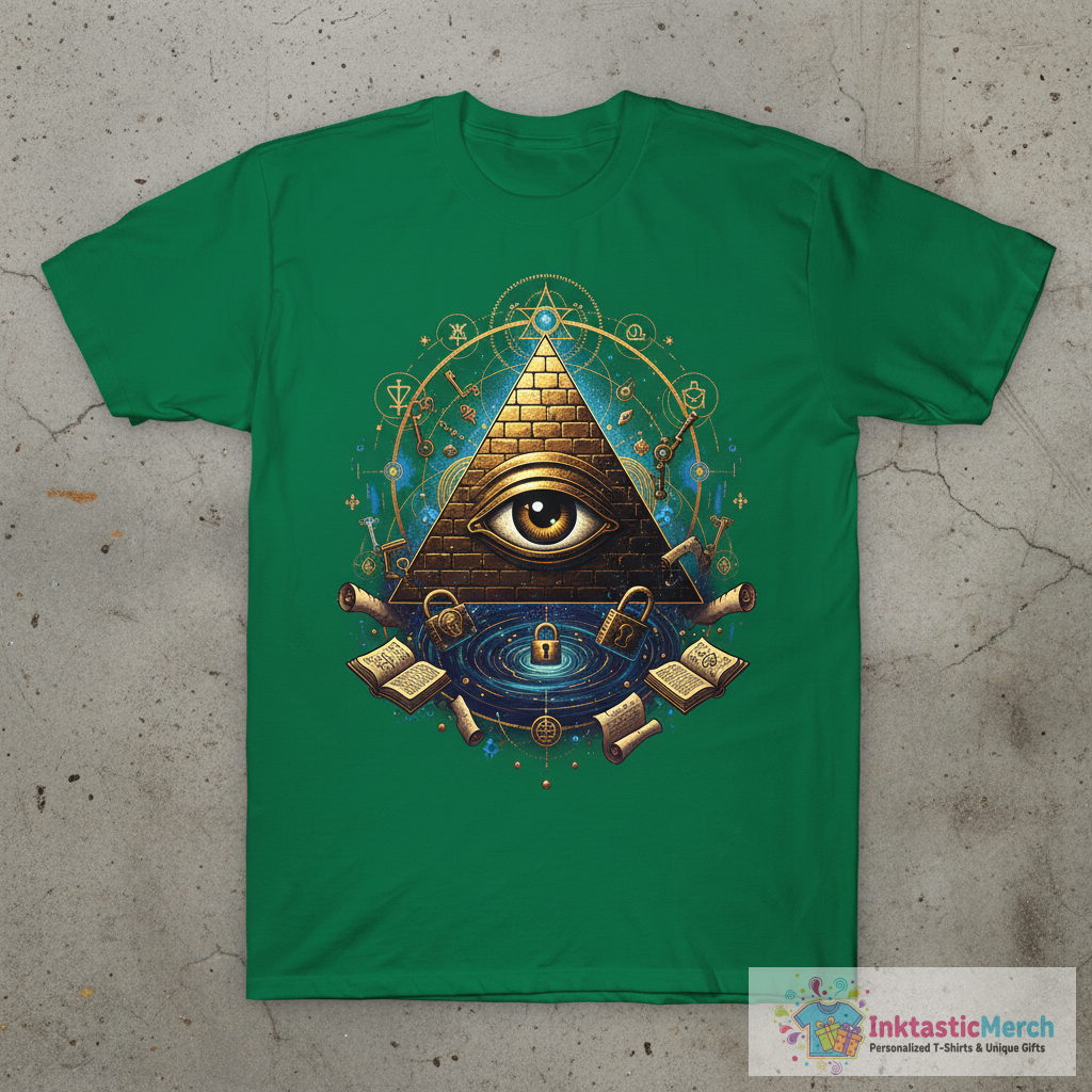 Illuminati pixel art T-Shirt 1 Illuminati pixel art T-Shirt