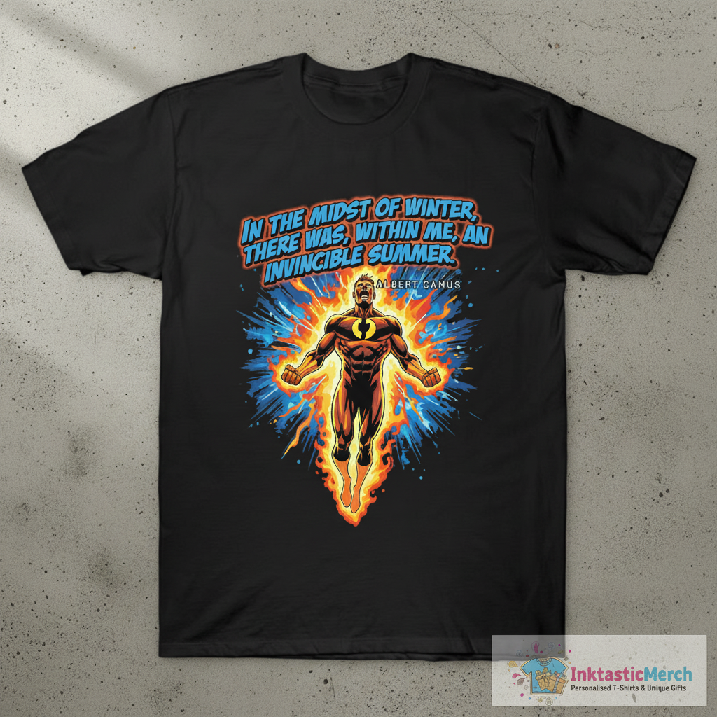 In the midst of winter, I found there was, within me, an invincible summer. T-Shirt 1 In the midst of winter, I found there was, within me, an invincible summer. T-Shirt