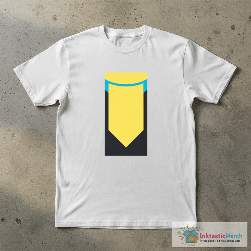 Invincible Inspired Comic Superhero Costume Design T-Shirt 1 Invincible Inspired Comic Superhero Costume Design T-Shirt