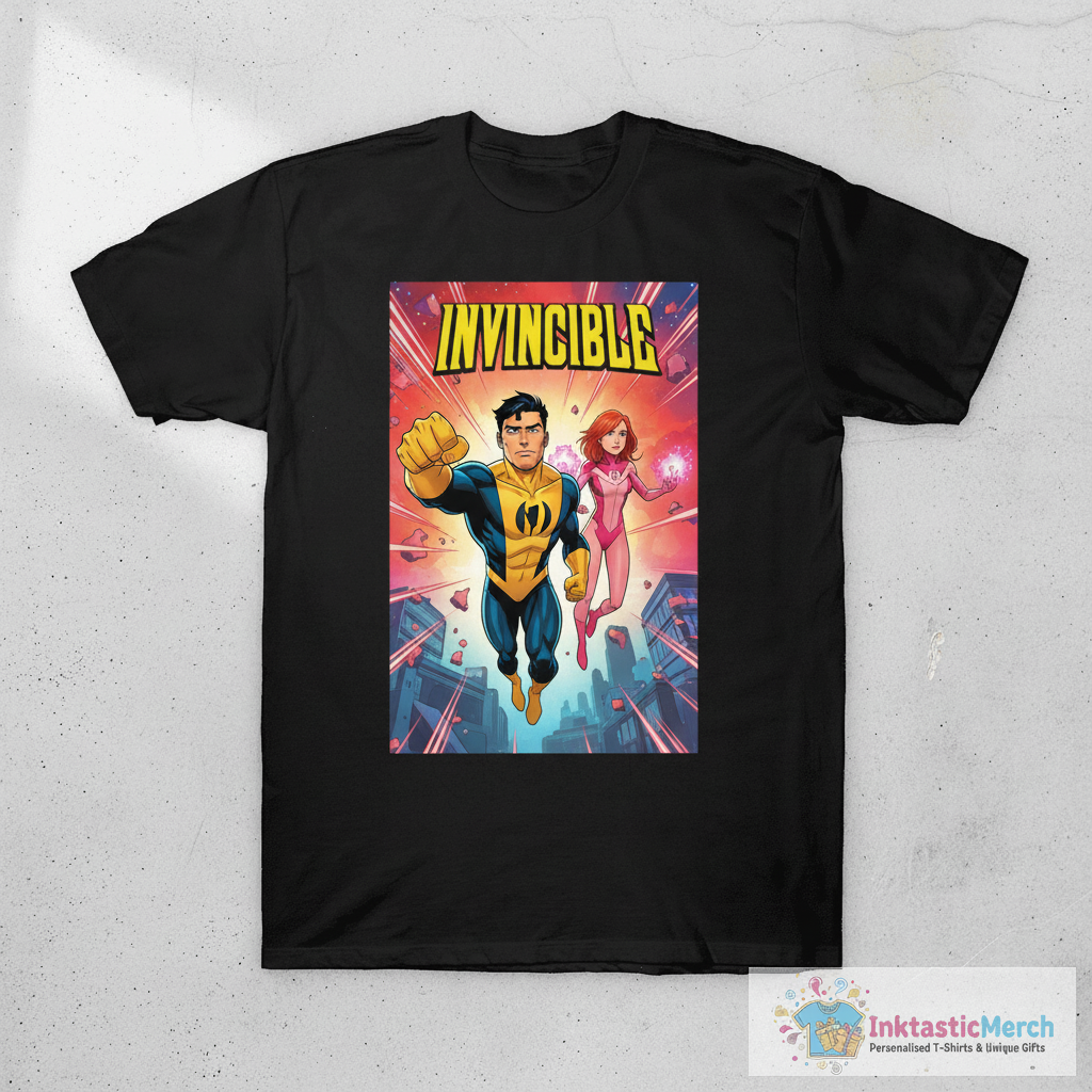 Invincible Retro T-Shirt 1 Invincible Retro T-Shirt