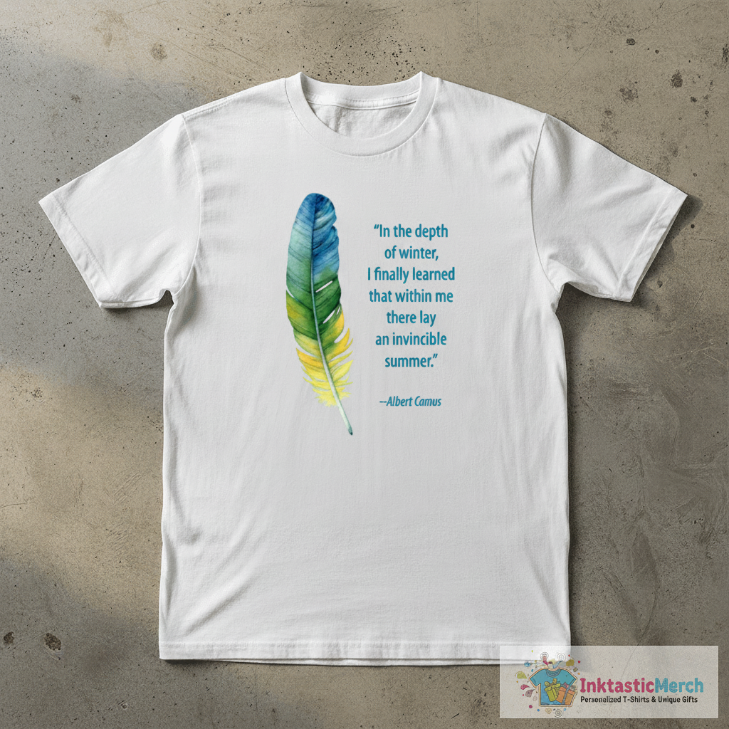Invincible Summer Quote T-Shirt 1 Invincible Summer Quote T-Shirt