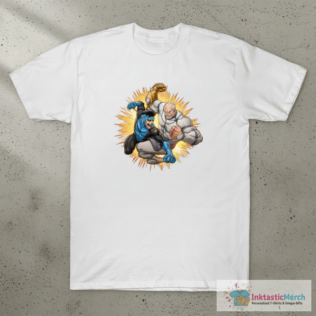 Invincible vs Conquest T-Shirt 1 Invincible vs Conquest T-Shirt