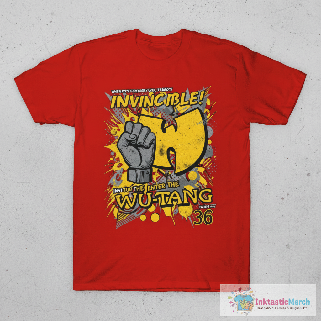 Invincible wu-tang T-Shirt 1 Invincible wu-tang T-Shirt
