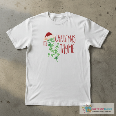 It's Christmas Thyme - punny design T-Shirt