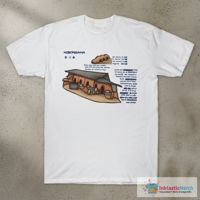 Japanese Noborigama Kiln Pottery T-Shirt