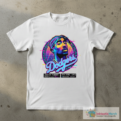 Justin Turner Tupac Dodgers Shirt