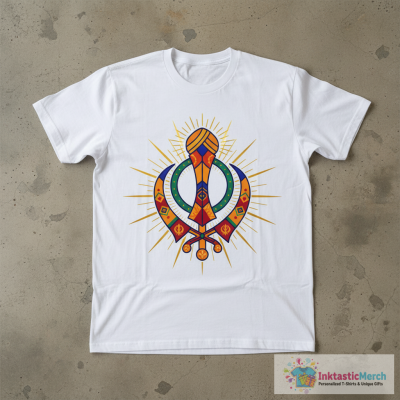 Khanda, Sikh symbol T-Shirt