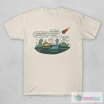 Last Meeting of the Dinosaur Literary Club T-Shirt