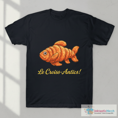 Le Poissant | Croissant Fish T-Shirt
