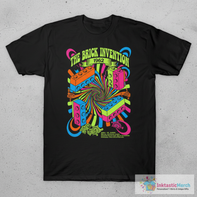 Lego Fan Gift 1962 Lego Bricks Patent Image T-Shirt