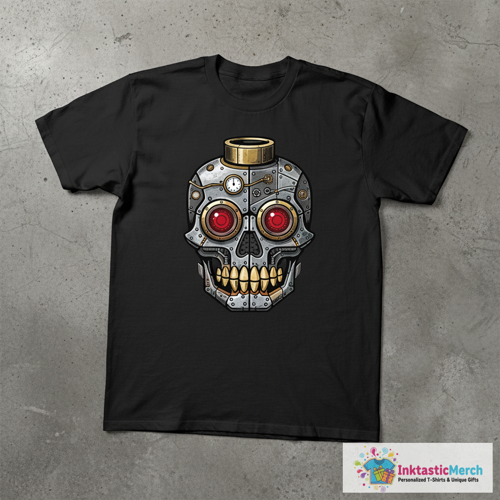 Lego Head Skull T-Shirt 1 Lego Head Skull T-Shirt