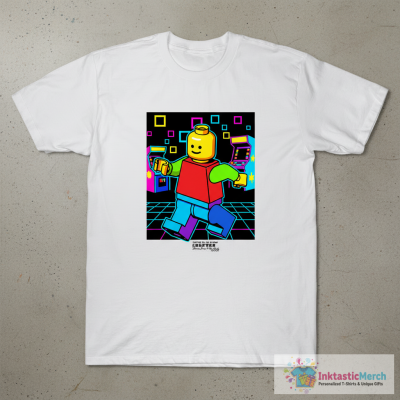 Lego Minifigure Patent Print T-Shirt