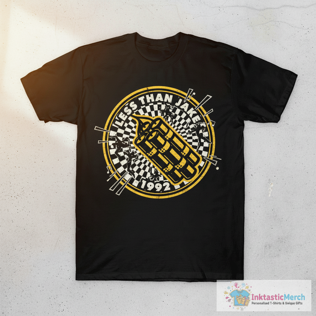 Less Than Jake 1992 Band Vintage T-Shirt 1 Less Than Jake 1992 Band Vintage T-Shirt