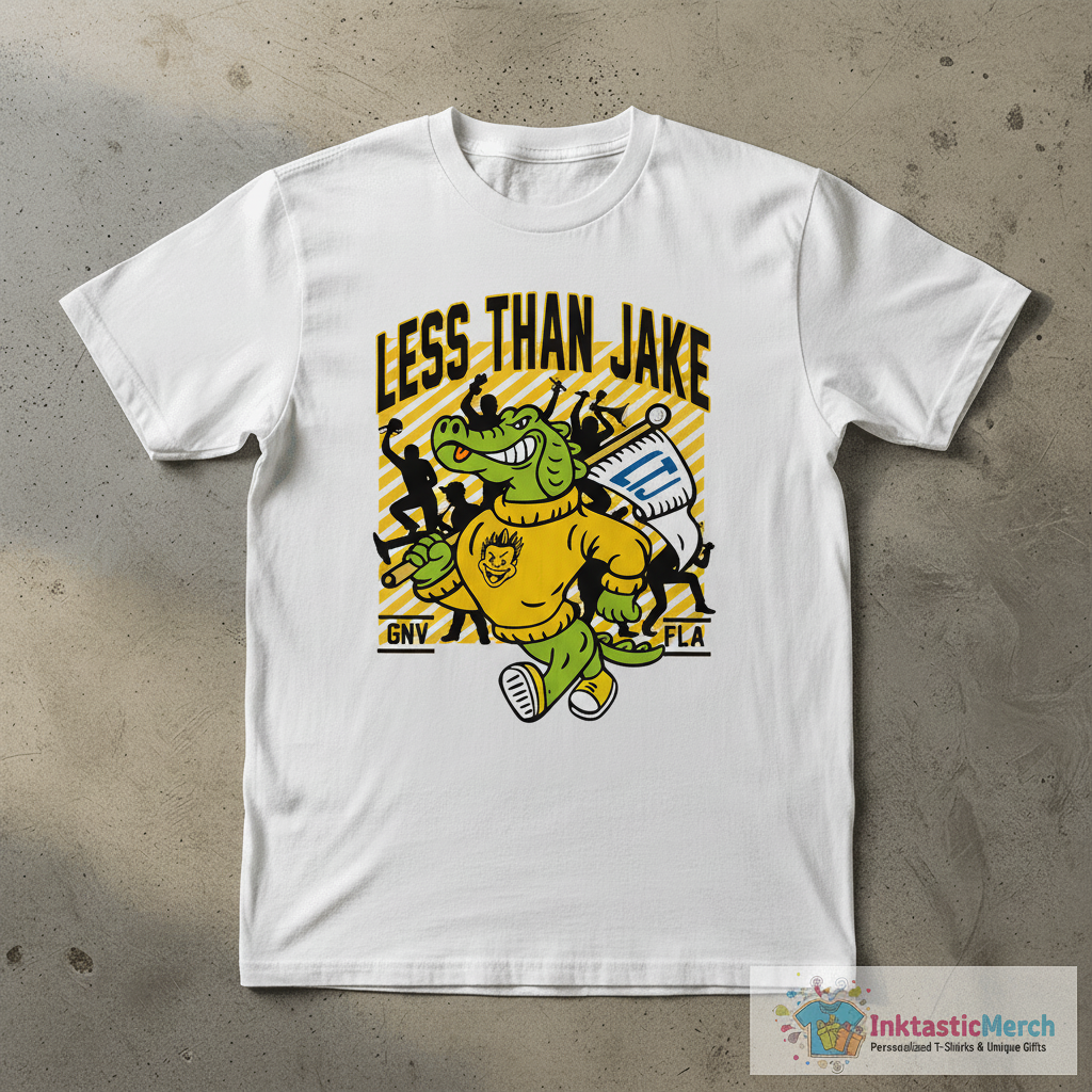 Less Than Jake Collegiate T-Shirt 1 Less Than Jake Collegiate T-Shirt